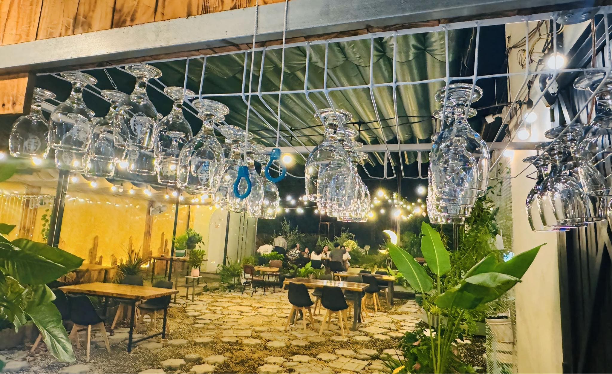 Outdoor seating area